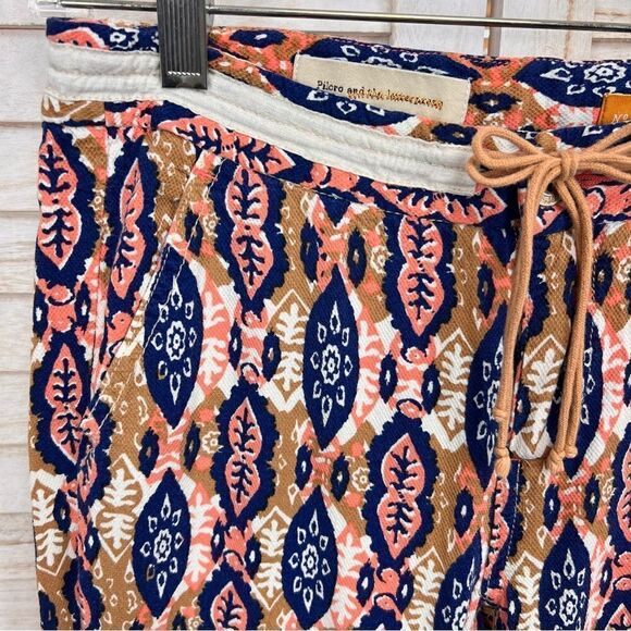 Anthropologie Pilcro Ikat Cropped Pants 26p - Picture 3 of 9